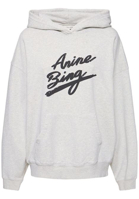 harvey signature sweatshirt ANINE BING | A-08-10525GRY1
